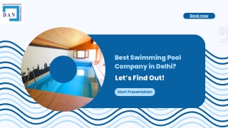 swimming pool construction company in Delhi ppt