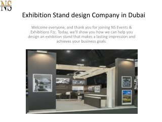 Exhibition Stand design Company in Dubai