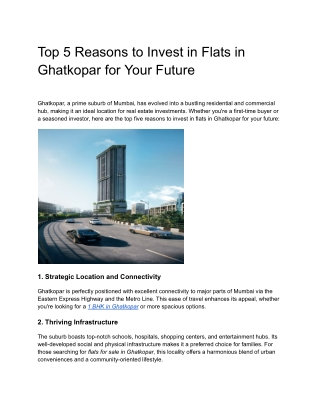 Real Estate Developers in Mumbai – Promesa Realty