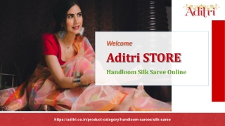 Handloom Silk Saree Online