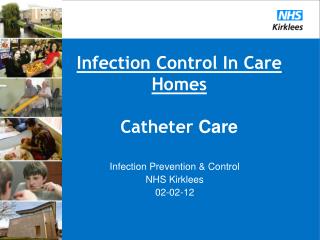 Infection Control In Care Homes Catheter Care