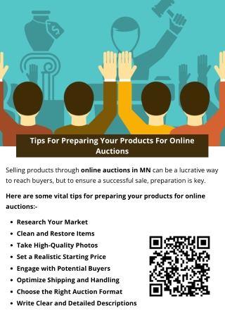 Tips For Preparing Your Products For Online Auctions