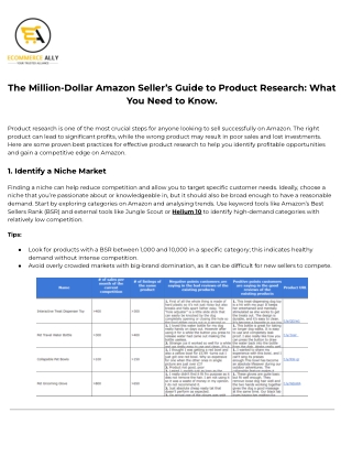 The Million-Dollar Amazon Seller’s Guide to Product Research_ What You Need to Know.