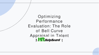 Bell curve appraisal