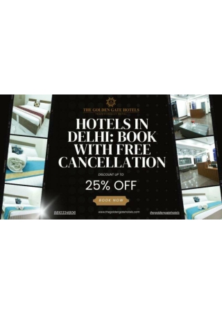 Hotels in Delhi Book with FREE Cancellation