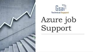 Azure job Support