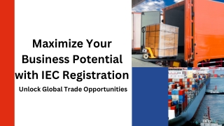 Maximize Your Business Potential with IEC Registration