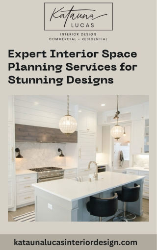 Expert Interior Space Planning Services for Stunning Designs