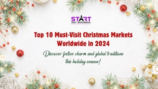 Top 10 Must-Visit Christmas Markets Worldwide in 2024