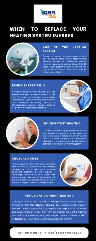 When to Replace Your Heating System in Essex