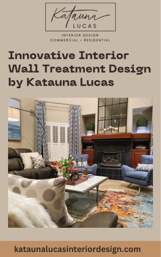 Innovative Interior Wall Treatment Design by Katauna Lucas
