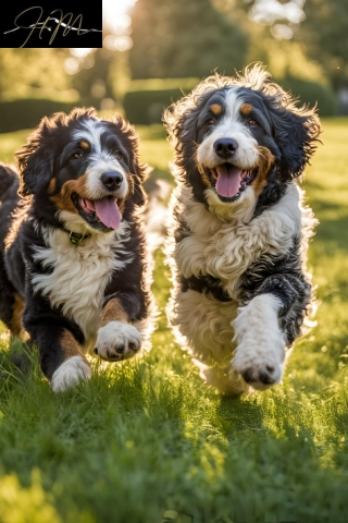 Choosing Healthy Bernedoodle Puppies