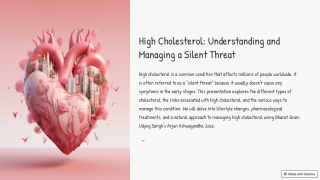 High-Cholesterol-Understanding-and-Managing-a-Silent-Threat For BGUS