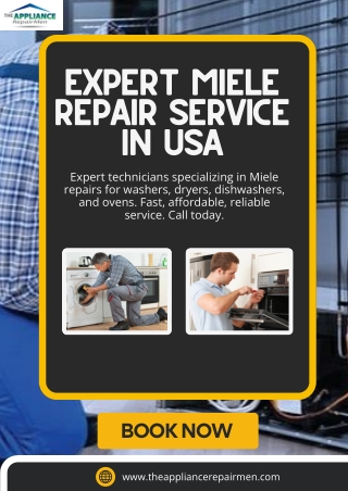 Expert Miele Repair Service Near You - The Appliance Repairmen