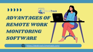 Advantages of remote work monitoring software