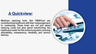 CMSPricer Medicare Claim Processing Software with Easy Manual