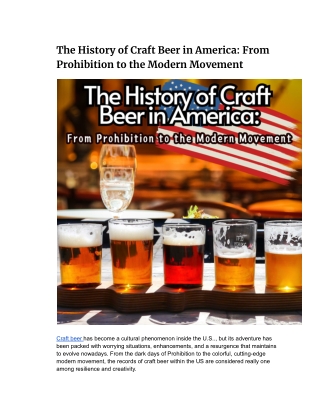 The History of Craft Beer in America_ From Prohibition to the Modern Movement (1)