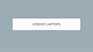 lenovo laptops