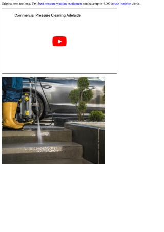 Stressful Cleaning vs. Softwashing: Choosing the Right Procedure for Your Surfac