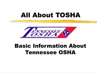 All About TOSHA