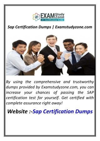 Sap Certification Dumps  Examstudyzone.com