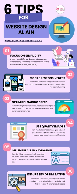 6 Tips for Web Design in Al Ain