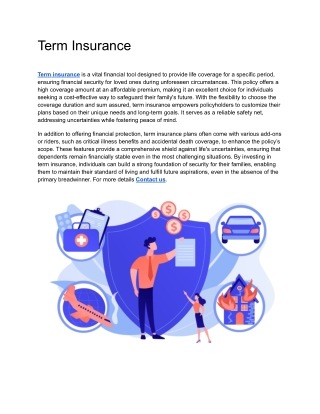 Term Insurance