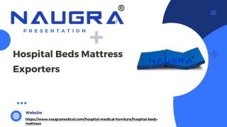 Hospital Beds Mattress Exporters (1)