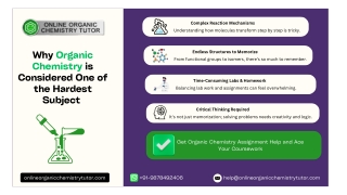 Why Organic Chemistry Is Considered One of the Hardest Subject