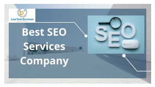 Best SEO Services Company