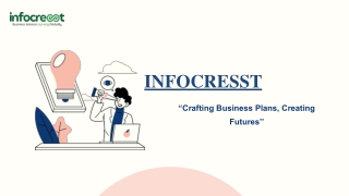 Techno Economic Feasibility Report India – Expert Services by Infocresst