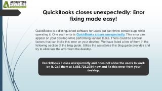 What to do when QuickBooks Closes Unexpectedly A Complete Guide