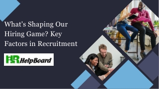 factors affecting Recruitment