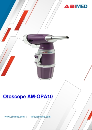 Otoscope-AM-OPA10