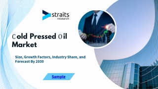 Cold-Pressed Oil Market