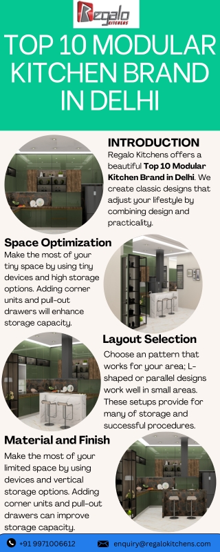 Top 10 Modular Kitchen Brand in Delhi