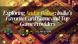 Andar Bahar Game Provider in India - Trusted Gaming Solutions