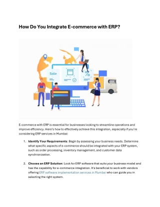 How Do You Integrate E-commerce with ERP