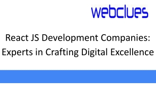 React JS Development Companies_ Experts in Crafting Digital Excellence