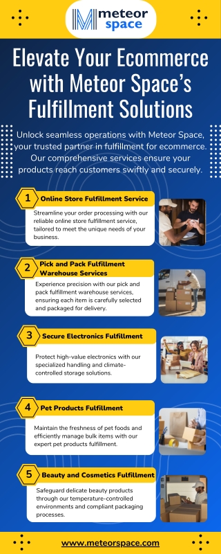 Elevate Your Ecommerce with Meteor Space’s Fulfillment Solutions