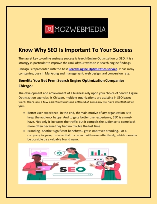 Know Why SEO Is Important To Your Success