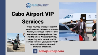 Cabo Airport VIP Services