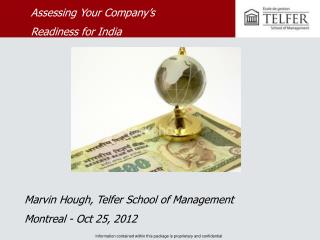 Marvin Hough, Telfer School of Management Montreal - Oct 25, 2012