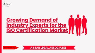 Growing Demand of Industry Experts for the ISO Certification Market 9314321001