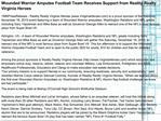 Wounded Warrior Amputee Football Team Receives Support