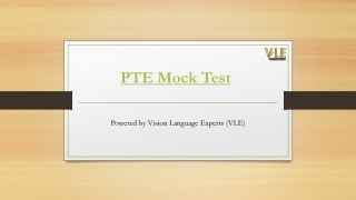 PTE Mock Test: Master Your Path to Success