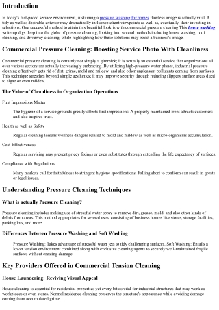 Office Pressure Cleaning: Boosting Company Image With Cleanliness