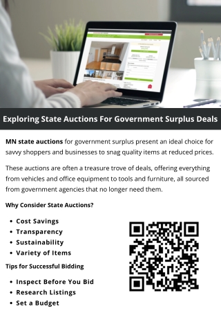 Exploring State Auctions For Government Surplus Deals