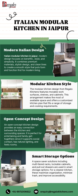 Italian Modular Kitchen In Jaipur