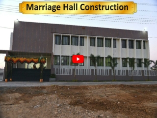 Prefabricated Marriage Hall Building in Hyderabad